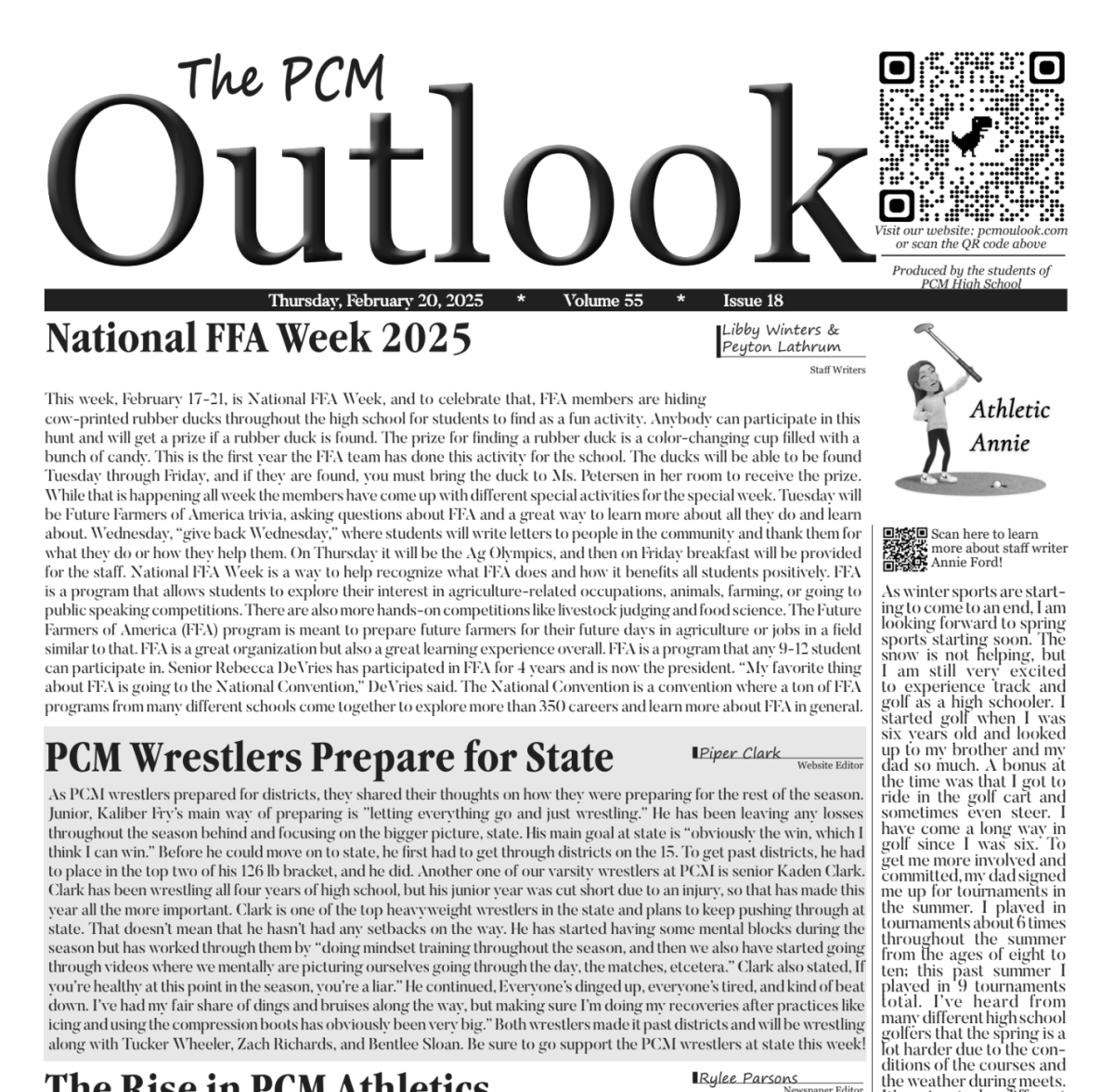 The Outlook - February 17, 2025